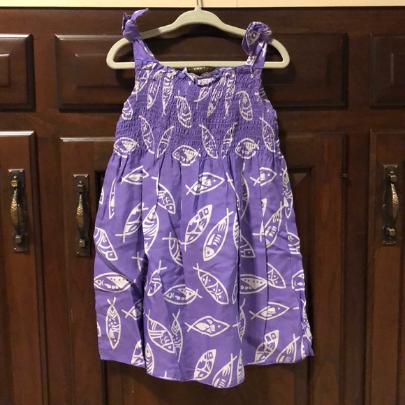 Tybee Island Girls AUDREY Fish Boho Sundress 2T-4T - Picture 6 of 8
